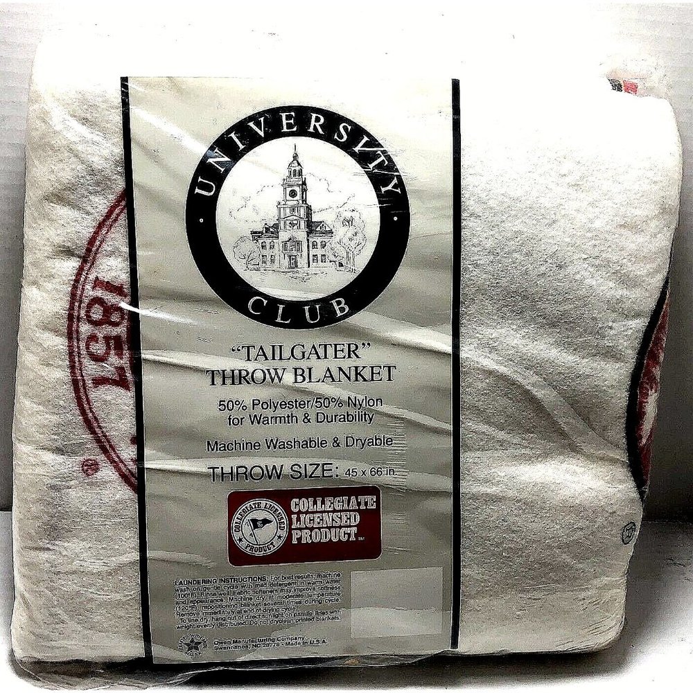 Tailgater Throw Blanket Florida State Seminoles 45x66” Sealed New Old Stock